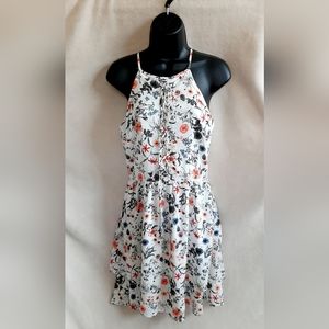 Skies Are Blue Mini Floral Dress